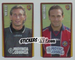 Sticker Micillo / Nocerino  - Calcio 2001-2002 - Merlin