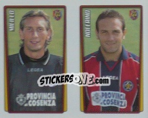 Figurina Micillo / Nocerino  - Calcio 2001-2002 - Merlin