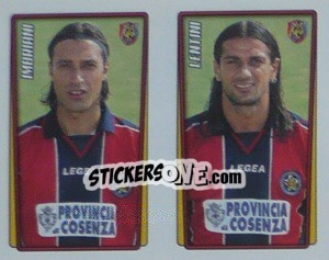 Cromo Imbriani / Lentini  - Calcio 2001-2002 - Merlin