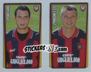 Cromo Porchia / Zanoncelli  - Calcio 2001-2002 - Merlin