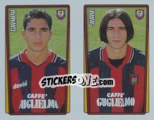 Cromo Giampa / Juric  - Calcio 2001-2002 - Merlin