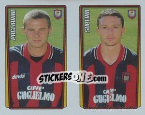 Cromo Pagliarini / Superbi  - Calcio 2001-2002 - Merlin