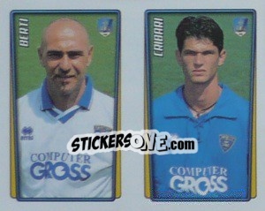 Cromo Berti / Cribari  - Calcio 2001-2002 - Merlin