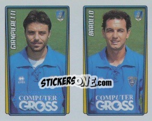 Sticker Giampieretti / Barollo  - Calcio 2001-2002 - Merlin
