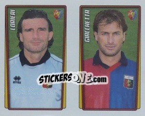 Figurina Lorieri / Giacchetta  - Calcio 2001-2002 - Merlin