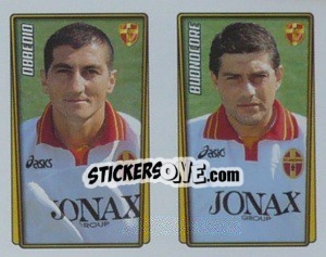 Sticker Obbedio / Buonocore  - Calcio 2001-2002 - Merlin