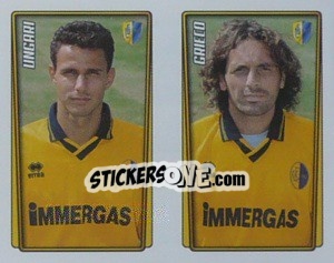 Sticker Ungari / Grieco  - Calcio 2001-2002 - Merlin