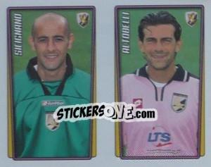 Cromo Sicignano / Altobelli  - Calcio 2001-2002 - Merlin