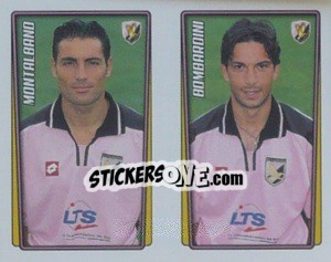 Figurina Montalbano / Bombardini  - Calcio 2001-2002 - Merlin