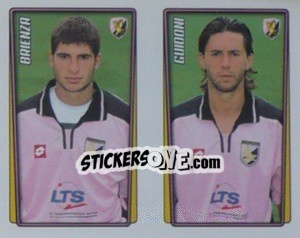 Sticker Brienza / Guidoni  - Calcio 2001-2002 - Merlin