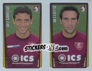 Cromo Del Grosso / Bellotto  - Calcio 2001-2002 - Merlin