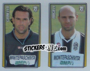 Sticker Gianello / Argilli  - Calcio 2001-2002 - Merlin