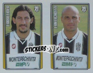 Cromo Caracciolo / Lantignotti  - Calcio 2001-2002 - Merlin