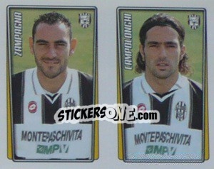 Figurina Zampagna / Campolonghi  - Calcio 2001-2002 - Merlin