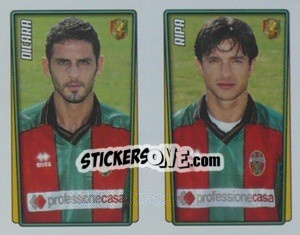 Figurina Dicara / Ripa  - Calcio 2001-2002 - Merlin