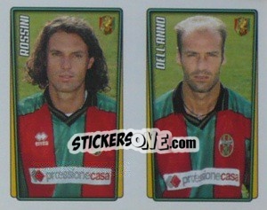 Sticker Rossini / Dell'Anno - Calcio 2001-2002 - Merlin