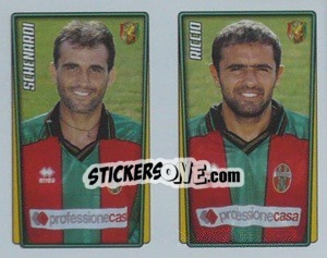 Cromo Schenardi / Riccio  - Calcio 2001-2002 - Merlin