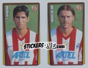 Sticker Firmani / Marcolini  - Calcio 2001-2002 - Merlin