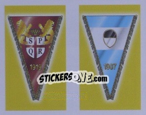 Sticker Reggiana/Spal (a/b) - Calcio 2001-2002 n. 582 - Merlin