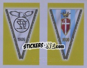 Cromo Spezia/Treviso (a/b) - Calcio 2001-2002 - Merlin