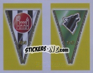 Sticker Ascoli/Avellino (a/b)