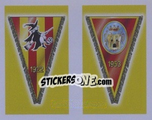 Sticker Benevento/Castel di Sangro (a/b) - Calcio 2001-2002 - Merlin