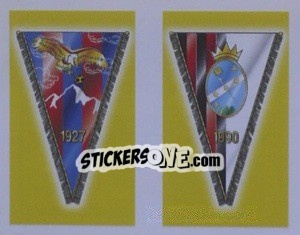 Sticker L'Aquila/Lanciano (a/b) - Calcio 2001-2002 - Merlin