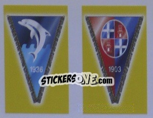 Sticker Pescara/S.Torres (a/b) - Calcio 2001-2002 - Merlin