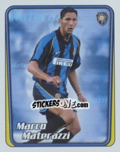 Cromo Marco Materazzi (Numero di Rigori)