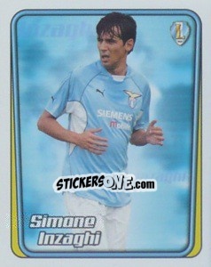 Figurina Simone Inzaghi (Partendo dalla Panchina) - Calcio 2001-2002 - Merlin