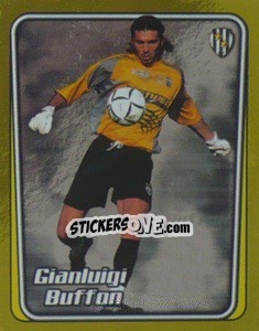 Cromo Gianluigi Buffon (Minuti in Campo) - Calcio 2001-2002 - Merlin