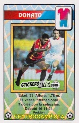Sticker Donato - Juega con la Selección Española de fútbol 1996
 n. 19 - HERACLIO FOURNIER
