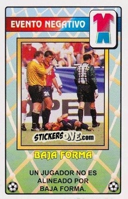 Sticker Baja forma - Juega con la Selección Española de fútbol 1996
 n. 30 - HERACLIO FOURNIER

