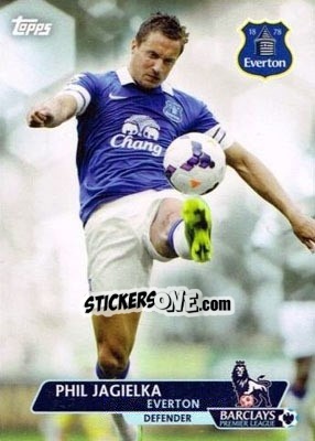 Figurina Phil Jagielka - Premier Gold 2013-2014 - Topps