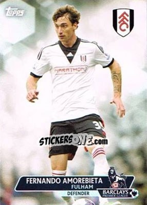 Sticker Fernando Amorebieta - Premier Gold 2013-2014 n. 33 - Topps