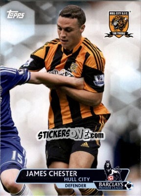 Figurina James Chester - Premier Gold 2013-2014 - Topps