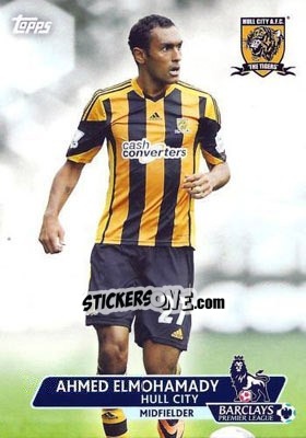 Sticker Ahmed Elmohamady - Premier Gold 2013-2014 n. 38 - Topps