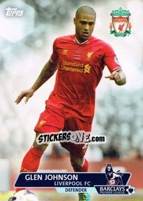 Sticker Glen Johnson - Premier Gold 2013-2014 n. 41 - Topps