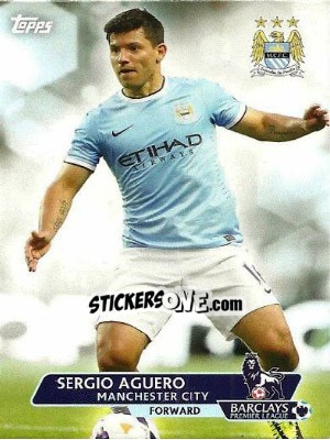 Cromo Sergio Aguero