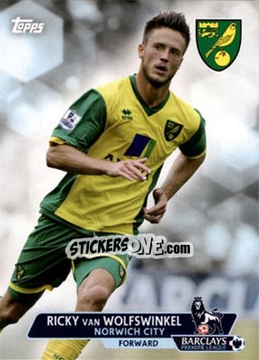 Cromo Ricky Van Wolfswinkel - Premier Gold 2013-2014 - Topps