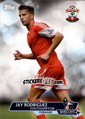 Sticker Jay Rodriguez - Premier Gold 2013-2014 n. 69 - Topps