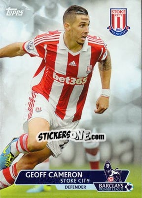 Sticker Geoff Cameron - Premier Gold 2013-2014 n. 72 - Topps