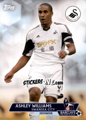 Sticker Ashley Williams - Premier Gold 2013-2014 n. 82 - Topps