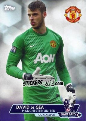 Cromo David de Gea - Premier Gold 2013-2014 - Topps