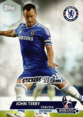 Sticker John Terry - Premier Gold 2013-2014 n. 118 - Topps