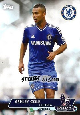 Sticker Ashley Cole - Premier Gold 2013-2014 n. 119 - Topps