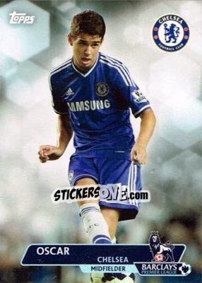 Sticker Oscar - Premier Gold 2013-2014 n. 120 - Topps