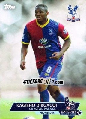 Sticker Kagisho Dikgacoi - Premier Gold 2013-2014 n. 122 - Topps