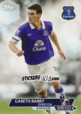 Sticker Gareth Barry - Premier Gold 2013-2014 - Topps