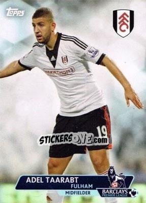Sticker Adel Taarabt - Premier Gold 2013-2014 n. 133 - Topps